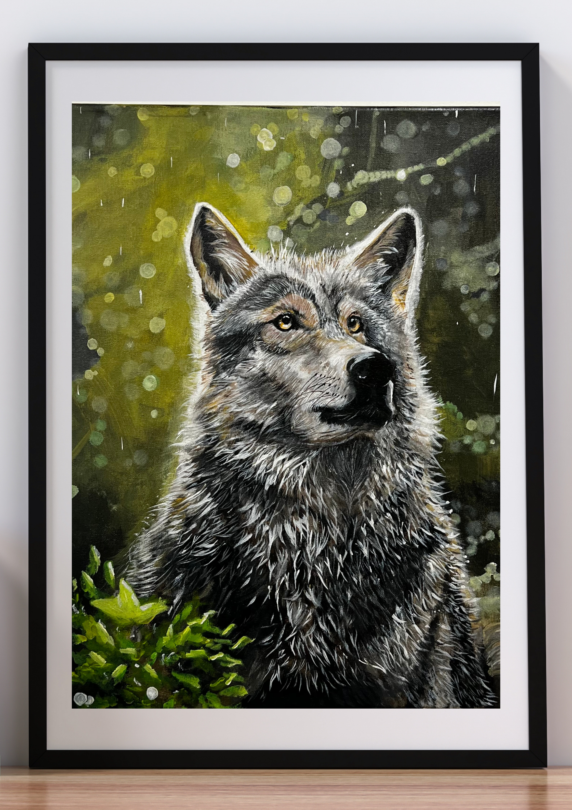 THE LAST ALPHA - 10' x 20' Acrylic painting